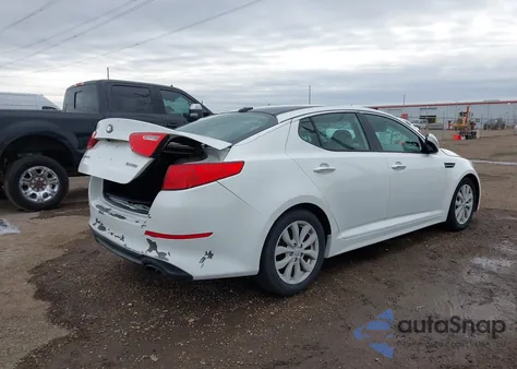 2014 Kia Optima Ex from USA, damaged, VIN 5XXGN4A75EG294178